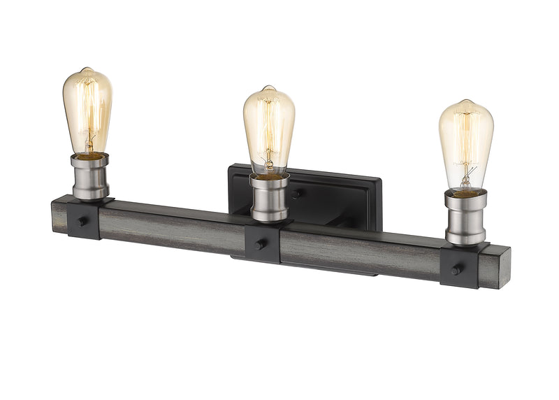 Kirkland 3 Light 22" Vanity in Ashen Barnboard