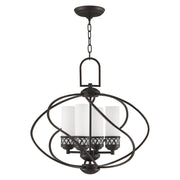 Westfield 4-Light Chandelier in Hand Applied Olde Bronze