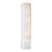 Hines 4-Light Wall Sconce in Aged Brass
