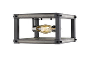 Kirkland 2 Light 12" Flush Mount in Ashen Barnboard