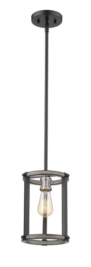 Kirkland 1 Light 7" Pendant in Ashen Barnboard