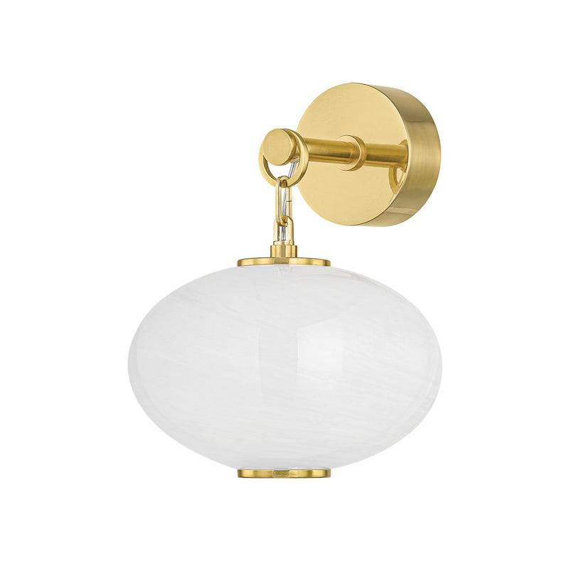 Nephele Wall Sconce in Vintage Polished Brass
