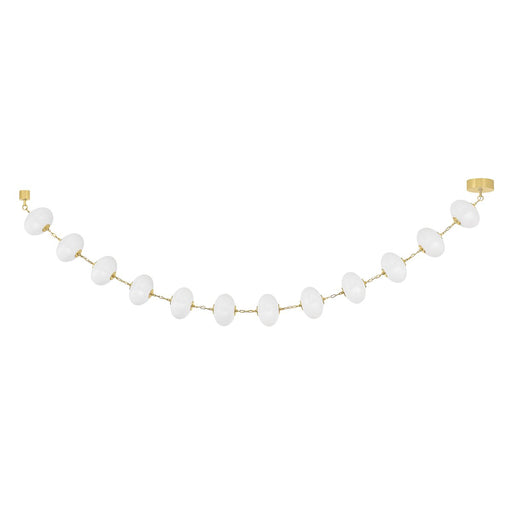 Nephele 12-Light Chandelier in Vintage Polished Brass