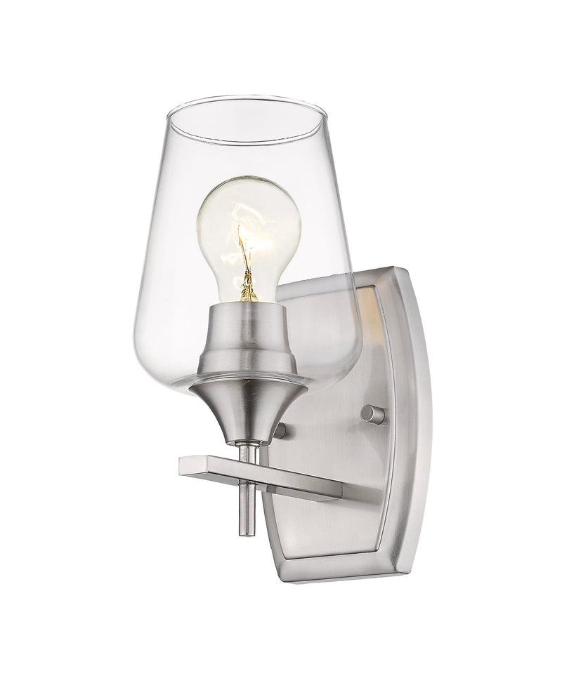 Joliet 1 Light 5" Wall Sconce in Brushed Nickel