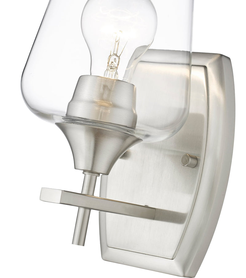 Joliet 1 Light 5" Wall Sconce in Brushed Nickel
