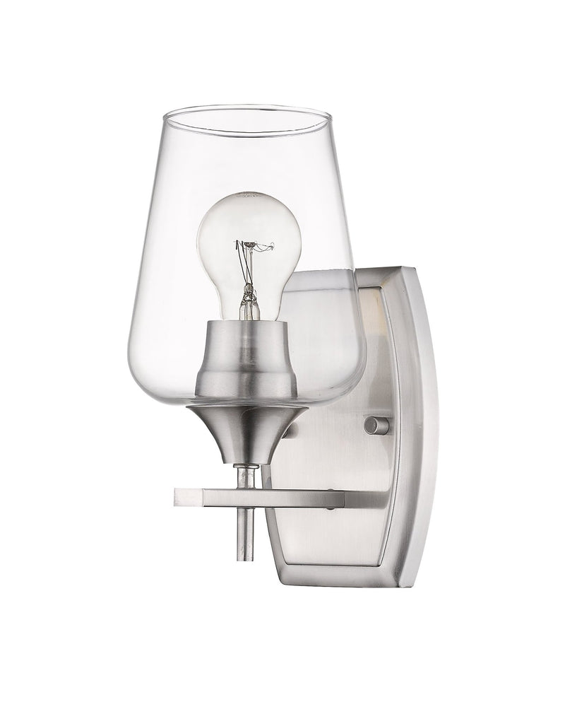 Joliet 1 Light 5" Wall Sconce in Brushed Nickel