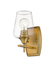 Joliet 1 Light 5" Wall Sconce in Olde Brass