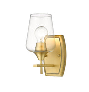 Joliet 1 Light 5" Wall Sconce in Olde Brass