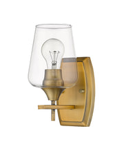Joliet 1 Light 5" Wall Sconce in Olde Brass