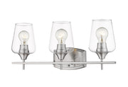 Joliet 3 Light Vanity in Brushed Nickel