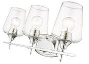 Joliet 3 Light Vanity in Chrome