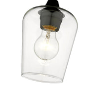 Joliet 1 Light 5.5" Flush Mount in Matte Black