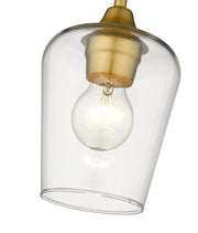 Joliet 1 Light 5.5" Flush Mount in Olde Brass