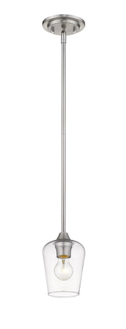 Joliet 1 Light 5.5" Pendant in Brushed Nickel