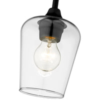 Joliet 1 Light 5.5" Pendant in Matte Black
