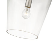 Joliet 1 Light 9" Pendant in Brushed Nickel