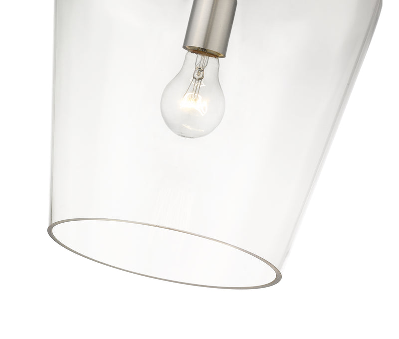 Joliet 1 Light 9" Pendant in Brushed Nickel