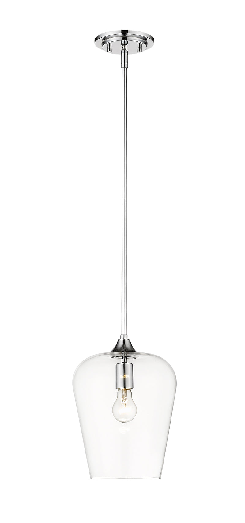 Joliet 1 Light 9" Pendant in Chrome