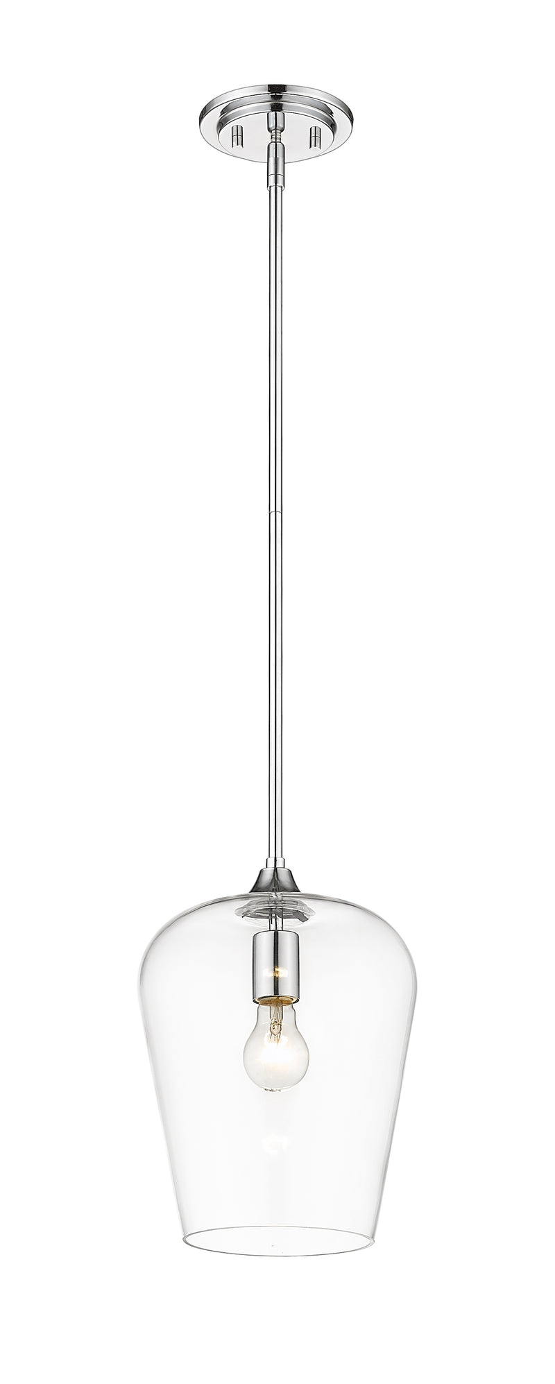 Joliet 1 Light 9" Pendant in Chrome