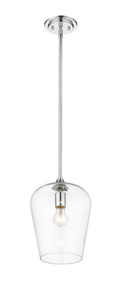 Joliet 1 Light 9" Pendant in Chrome