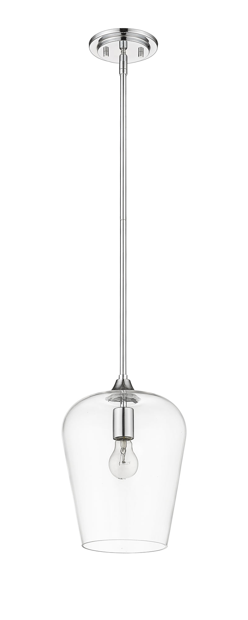 Joliet 1 Light 9" Pendant in Chrome