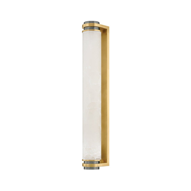 Sorrento Large Wall Sconce in Vintage Brass / Vintage Pewter