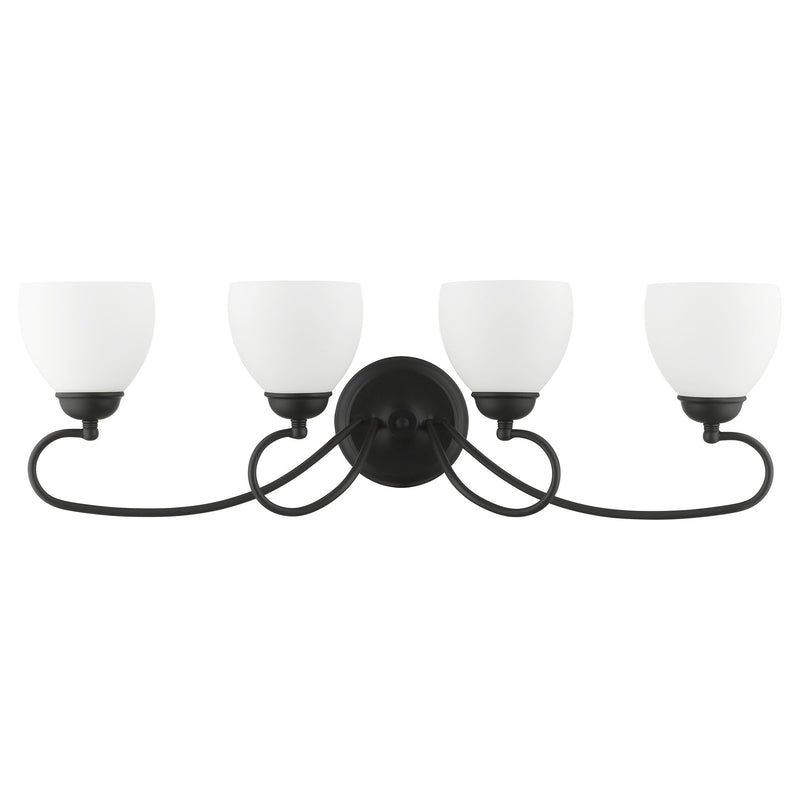 Brookside 4-Light Bath Vanity Light in Black