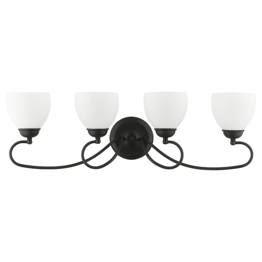 Brookside 4-Light Bath Vanity Light in Black