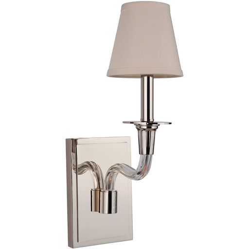 Deran 1 Light 8.75" Wall Sconce in Polished Nickel
