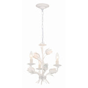 Southport 3 Light 14" Chandelier in Wet White