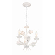 Southport 3 Light 14" Chandelier in Wet White