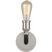 Huxley 1 Light 8" Wall Sconce in Polished Nickel