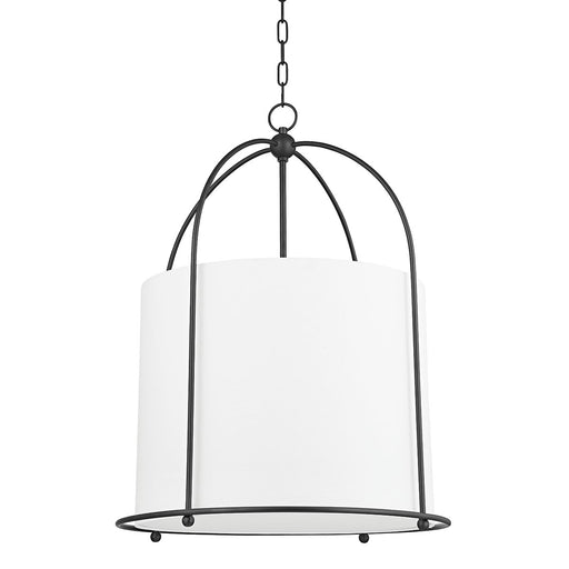 Orlando 3-Light Lantern Pendant in Black Brass
