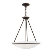 Newburgh 3-Light 20" Bowl Pendant in Bronze