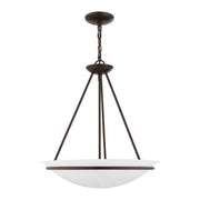 Newburgh 3-Light 20" Bowl Pendant in Bronze
