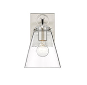Harper 1 Light 6.5" Wall Sconce in Brushed Nickel