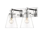 Harper 2 Light 15.5" Vanity in Chrome