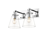 Harper 2 Light 15.5" Vanity in Chrome