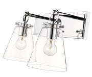 Harper 2 Light 15.5" Vanity in Chrome
