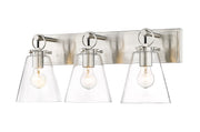 Harper 3 Light 23" Vanity in Brushed Nickel