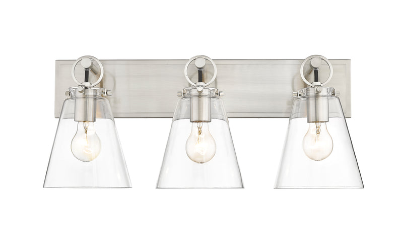 Harper 3 Light 23" Vanity in Brushed Nickel