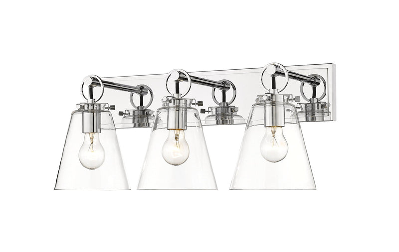 Harper 3 Light 23" Vanity in Chrome