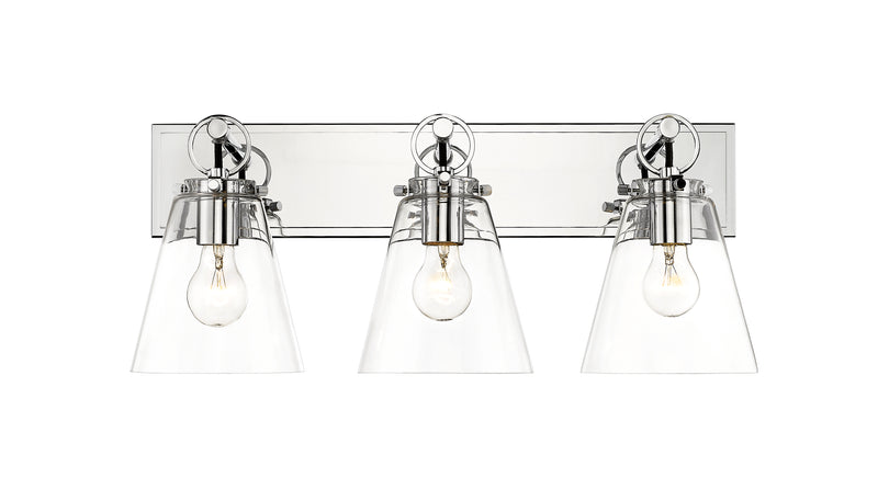 Harper 3 Light 23" Vanity in Chrome