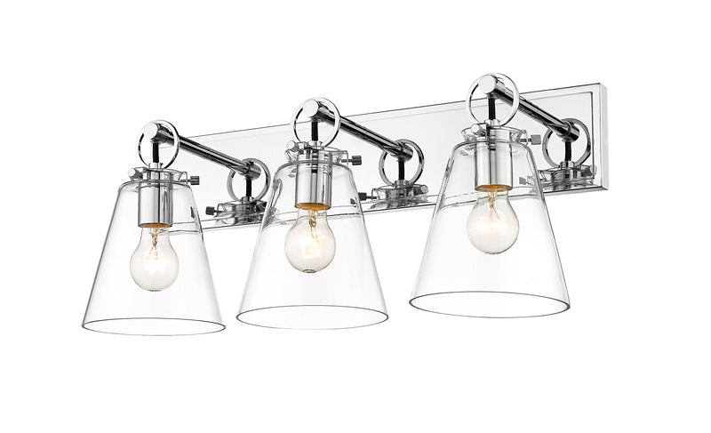 Harper 3 Light 23" Vanity in Chrome