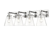 Harper 4 Light 31.25" Vanity in Chrome