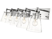 Harper 5 Light 39.75" Vanity in Chrome