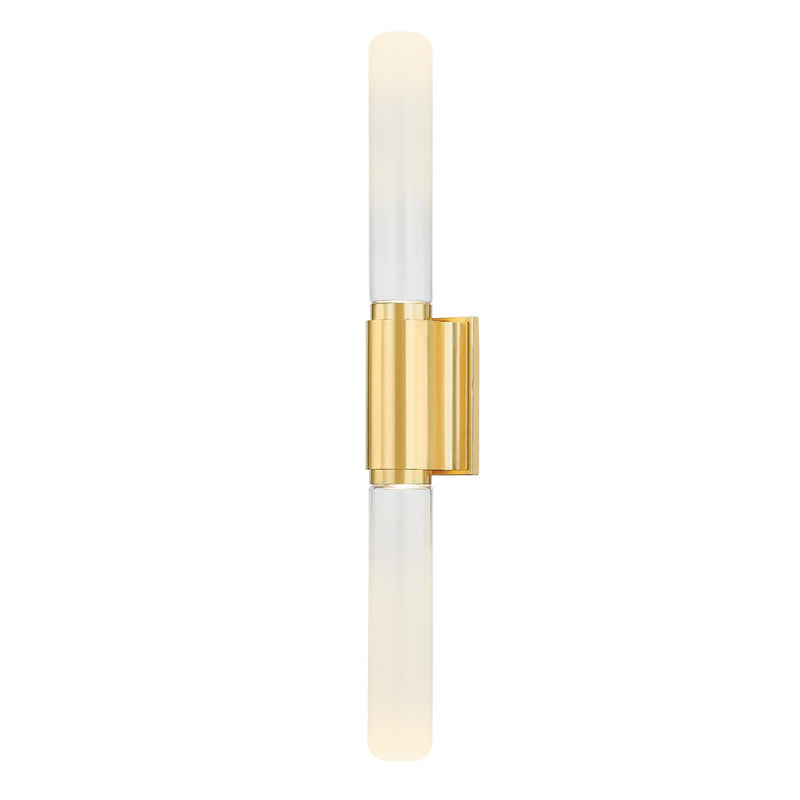 Colrain 2-Light Wall Sconce in Aged Brass