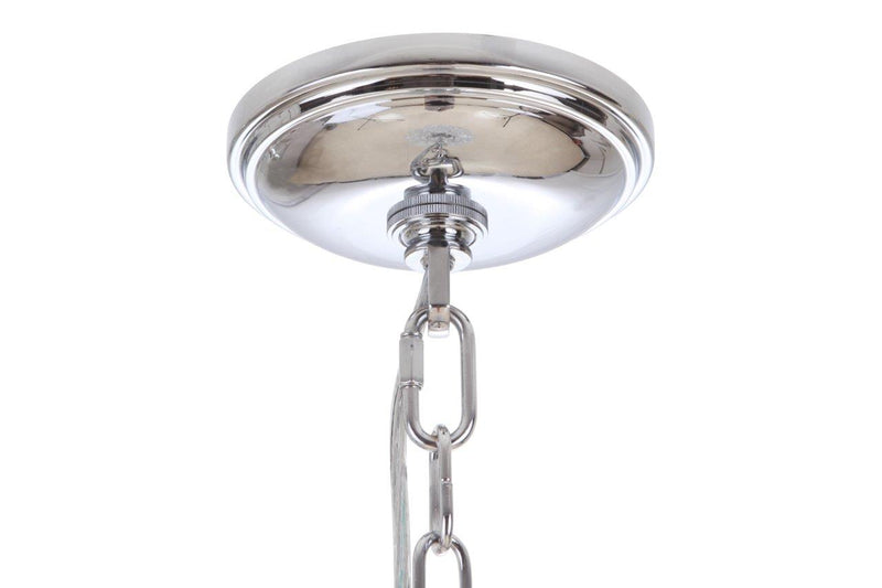 Roxx 1 Light 9.25" Medium Pendant in Chrome