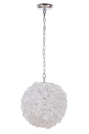 Roxx 1 Light 14" Large Pendant in Chrome