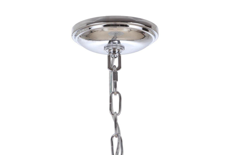 Roxx 1 Light 14" Large Pendant in Chrome